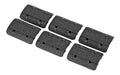 Magpul Industries M-LOK Rail Covers |  Type 2 Rail Cover |  Includes 6 panels each covering one M-LOK slot |  Fits M-LOK |  Black