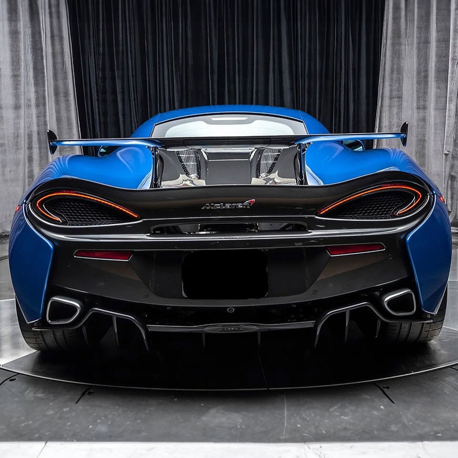 MSO Style Dry Carbon Fiber Wing Spoiler for McLaren 540C 570S 570GT