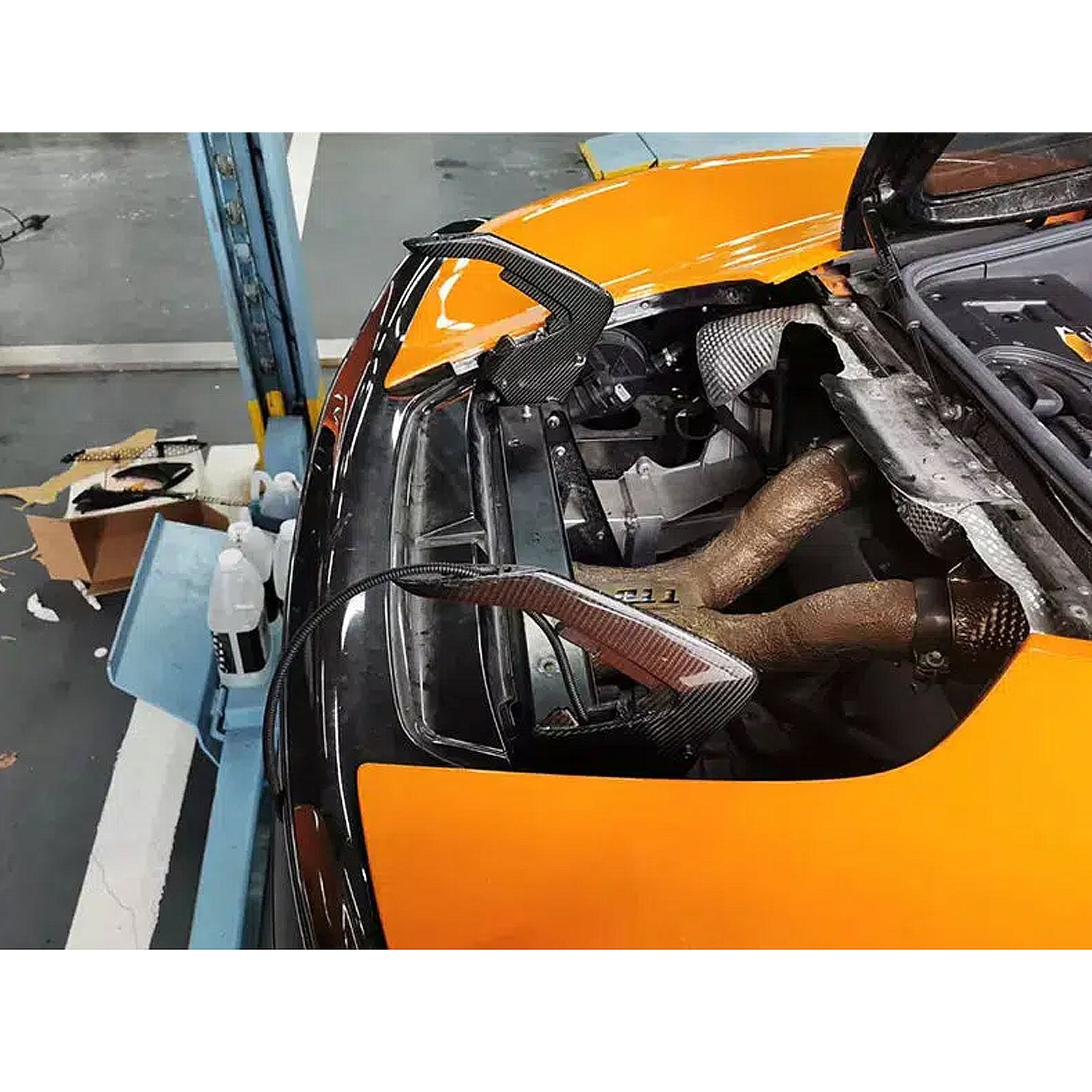 MSO Style Dry Carbon Fiber Wing Spoiler for McLaren 540C 570S 570GT