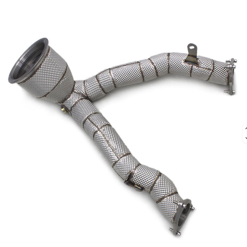 Stainless Exhaust Downpipe for Porsche Macan 3.0T 2.9T