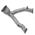 Stainless Exhaust Downpipe for Porsche Macan 3.0T 2.9T