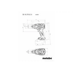 Metabo 602361840 SB 18 LTX BL Q I Cordless hammer drill