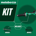 Metabo HPT GP18DAQ4M 18V Brushless 2 Inch Variable Slide Switch Die Grinder (Tool Body Only)