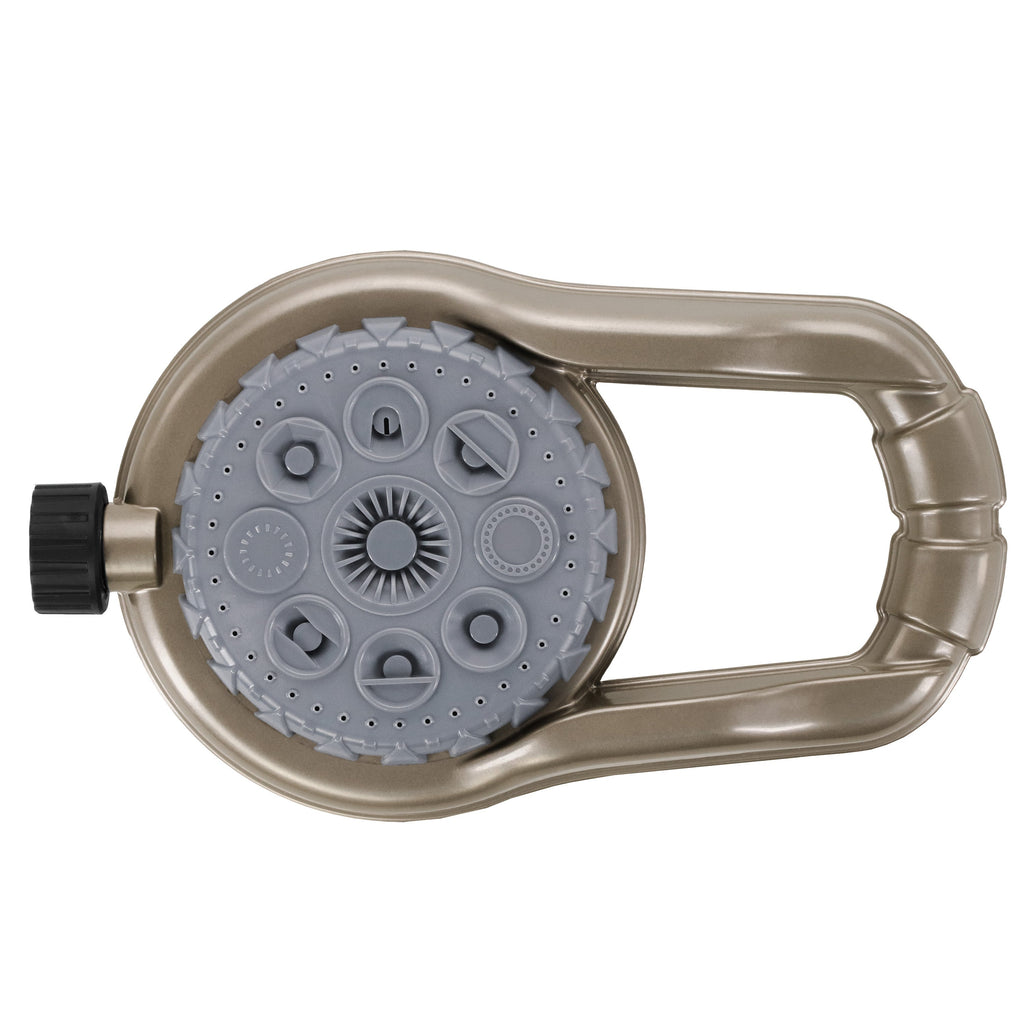 Metal 8-Pattern Lawn Sprinkler on Weighted Base | 28515
