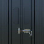 10'x20' Plus Upgraded Metal Shed with Double Front Doors & Side Entry Door