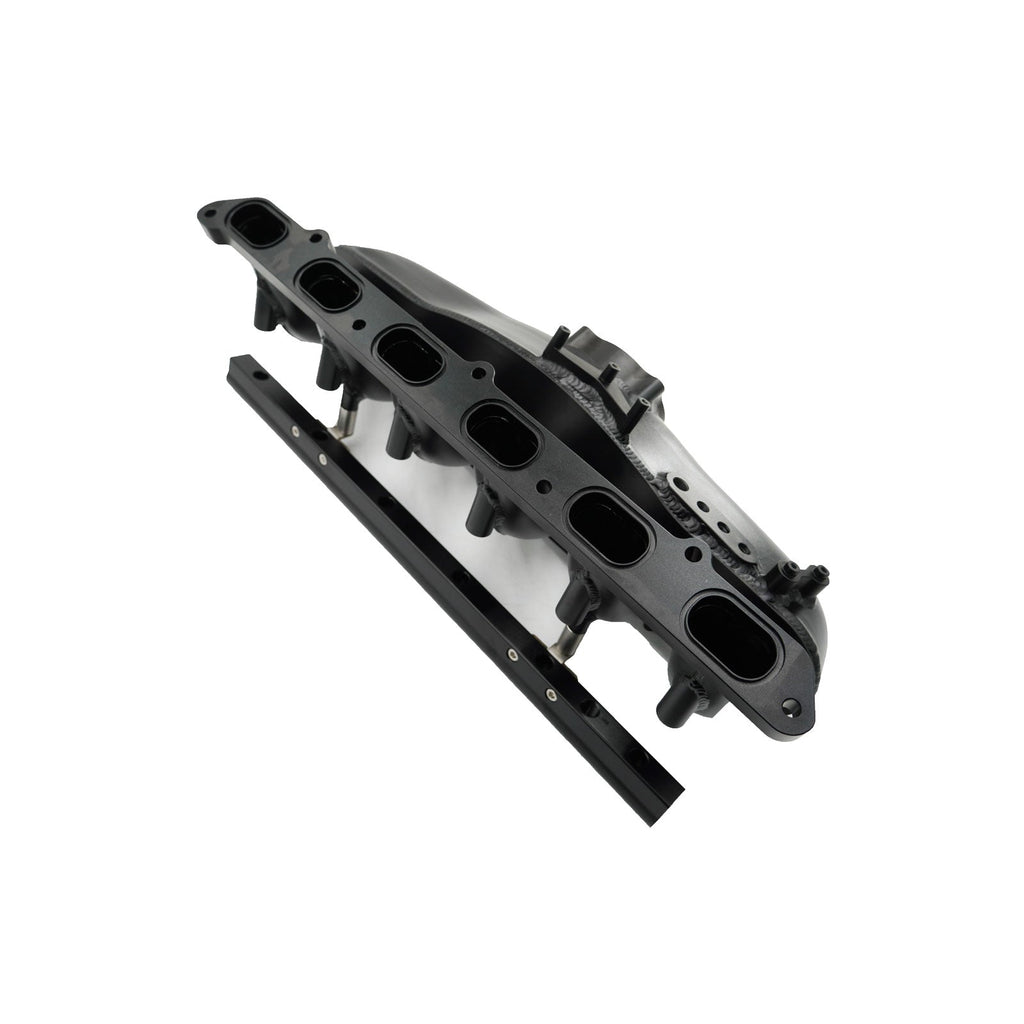 HI Flow Intake Manifold Fuel Rail for BMW N54 135i 335i 535i E90 BLACK