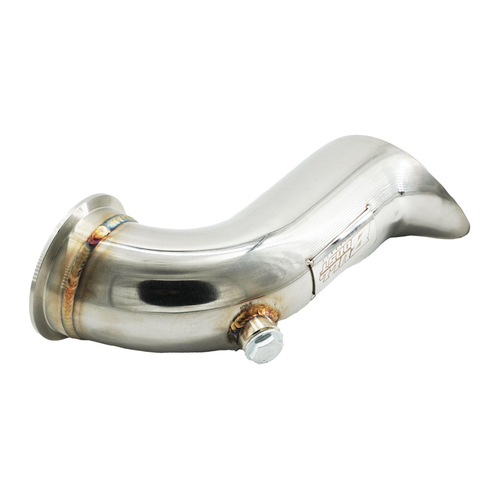 N54 B58 3" Single Turbo Tear Drop Hood Exit for BMW 335 135 E90 E92 E82 F30