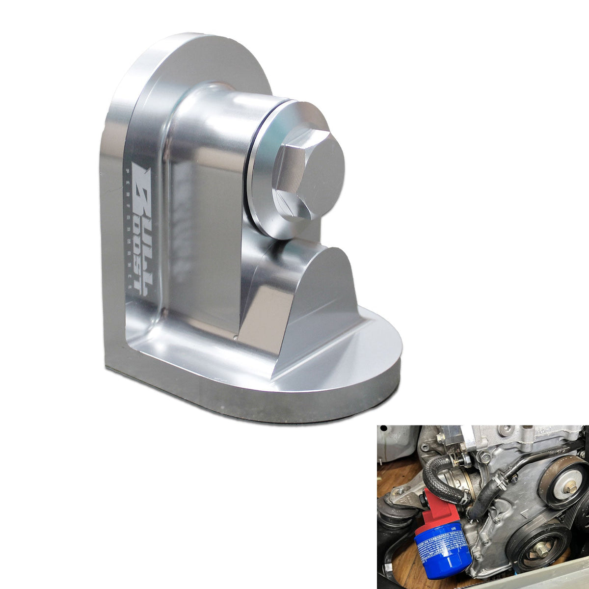 K-Swap K Series Oil Filter Relocation Adapter For Honda Civic Integra EK EG RSX