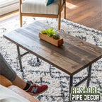 RESTORE Trail Brown Solid Wood Coffee Tabletop