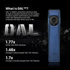 OLIGHT ARKFELDULTRA3RNBCW Arkfeld Ultra 3-in-1 EDC Flashlight with O-aluminum Material  Color - Navy Blue NW(4000K~5000K)