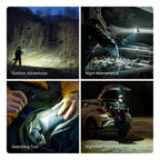 OLIGHT OCLIPULTRANVBU Oclip Ultra Clip-On EDC Light with Flood, Spot, and UV Modes - Navy Blue