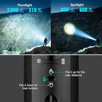 OLIGHT MARAUDERMINIBK Marauder Mini Powerful LED Flashlight With RGB - Black