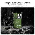 OLIGHT OCLIPPROODGC2M Oclip Pro Clip on Flashlight with Floodlight Spotlight and Red Light - OD Green