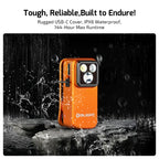 OLIGHT OCLIPPROOGC2M Oclip Pro Clip on Flashlight with Floodlight Spotlight and Red Light - Orange