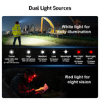 OLIGHT PERUN3OG Perun 3 Headlamp 3000 Lumens White Light and Red Light - Orange