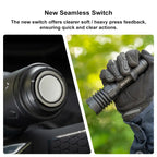 OLIGHT WARRIORX4MTBK Warrior X 4 USB-C and MCC Rechargeable Tactical Flashlight With Holster - Matte Black
