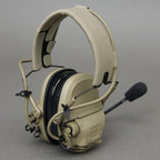 Ops-Core AMP Connectorized Headset - 3D Hear-Through for Situational Awareness