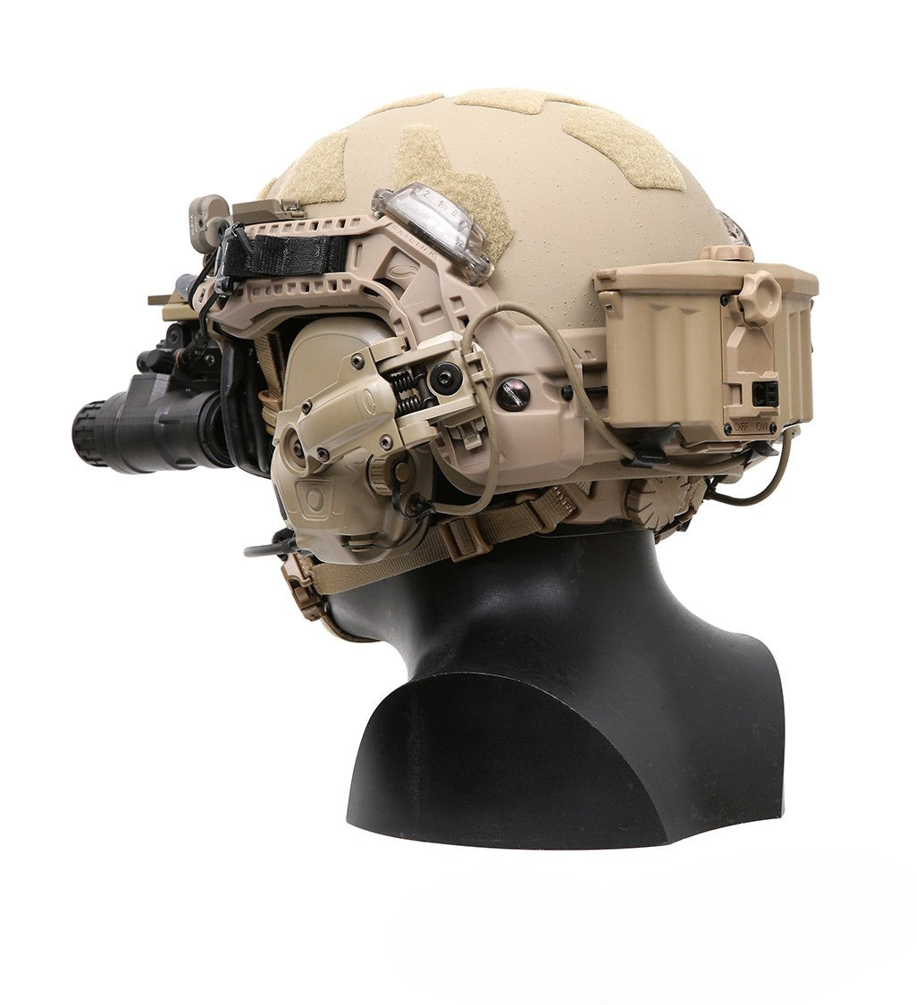 Ops-Core Railink Helmet - Lightweight NIJ IIIA w/ Power & Data Rails