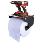 Heavy Duty Metal Blue Roll Holder Wall Mounted Galvanized Paper Towel Dispenser
