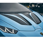P Style Dry Carbon Fiber Front Bonnet Hood for Lamborghini Huracan LP580 LP610 EVO