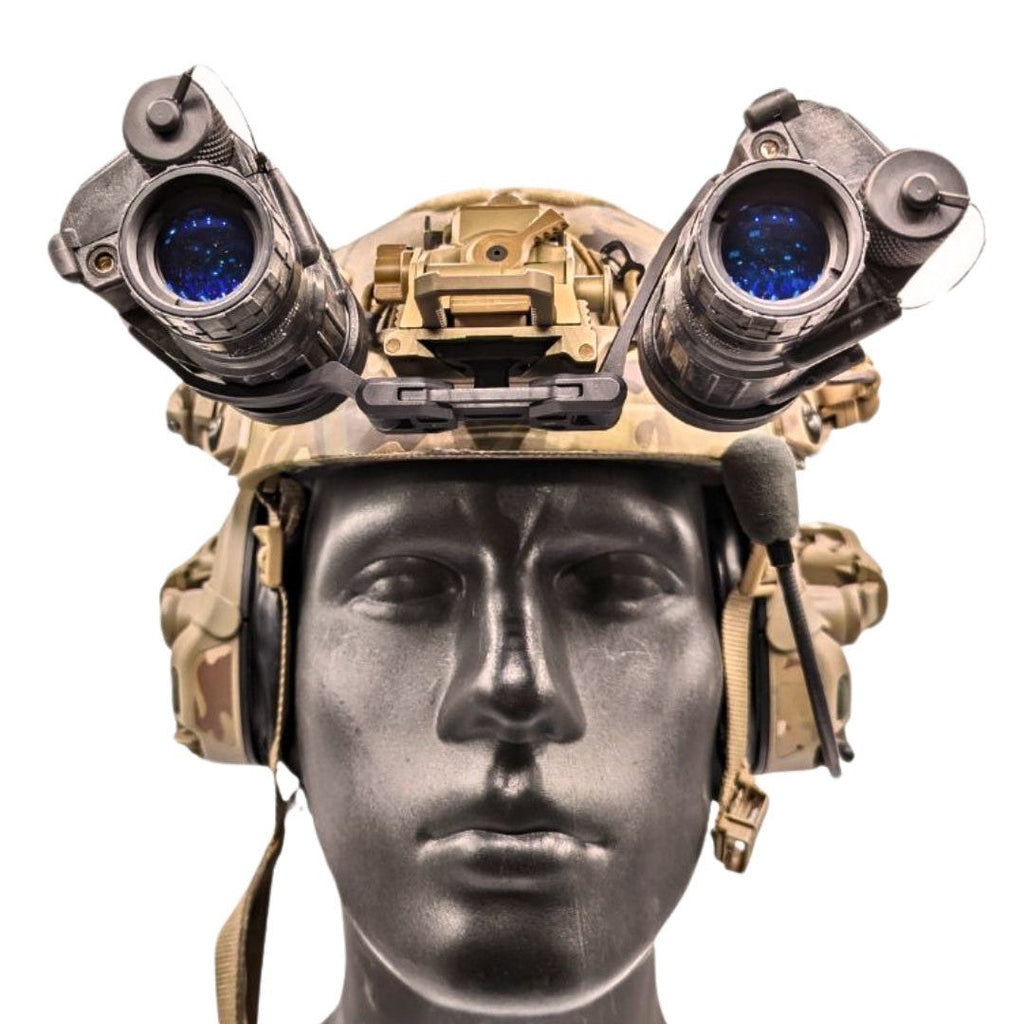 Noisefighters Panobridge M1 - Lightweight Dual NVG Mount - For Dovetail-Style Mounts