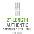 1 1/2 in. x 2 in. Galvanized Pipe