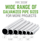 1/2 in. x 6 in. Galvanized Steel Nipple