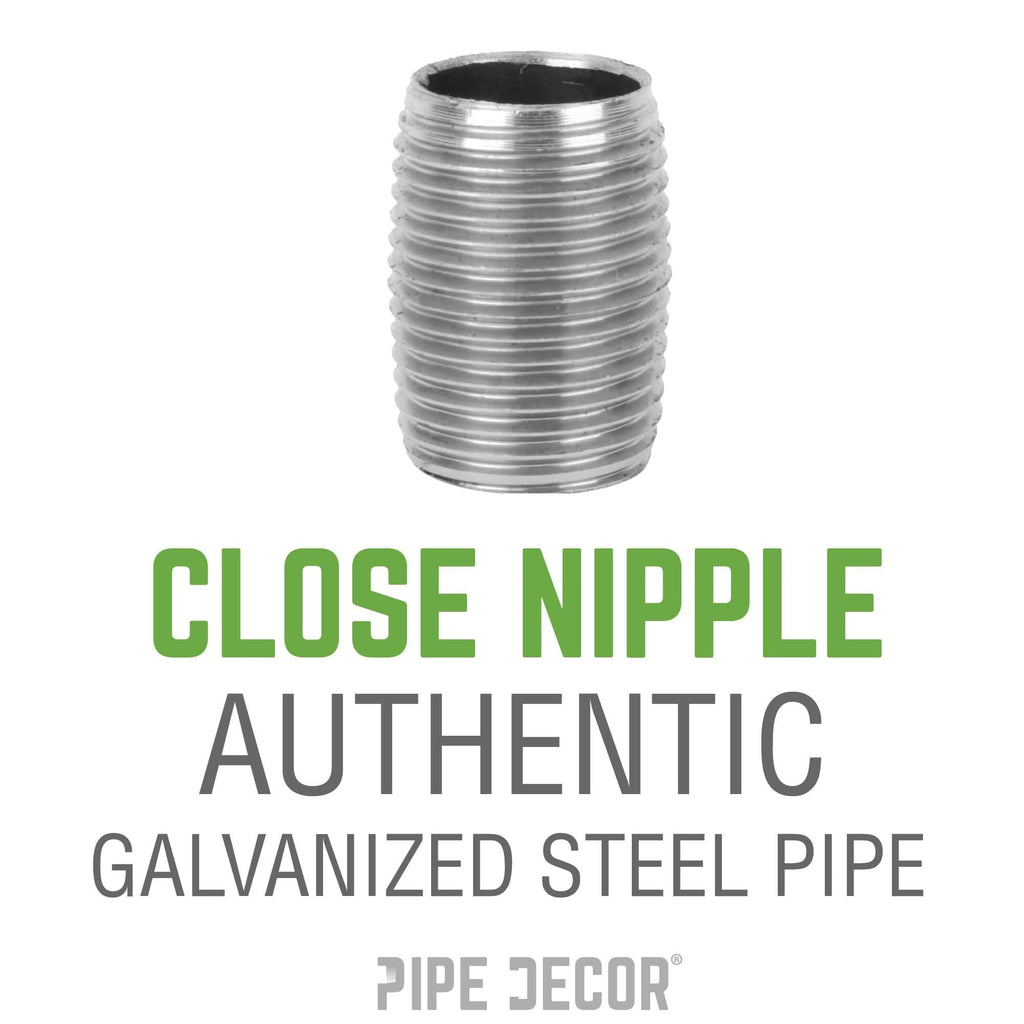 1/4 in. x Close Galvanized Steel Nipple
