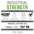 1/2 in. x 16 in. Galvanized Steel Pipe