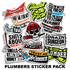 Plumbers Sticker Pack
