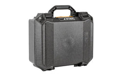 Pelican V200 Vault Medium Pistol Case |  With Polyurethane Foam |  Polypropylene Construction |  Black |  15.41"x13.08"x6.16" |  5.05 lbs