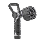 6-Pattern Oversize Multi Pattern Nozzle with Firehose Handle and Integrated Swivel 26658