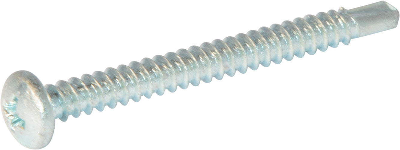 6-20 x 1 1/2 Phillips Pan Self Drill Screw Zinc Plated