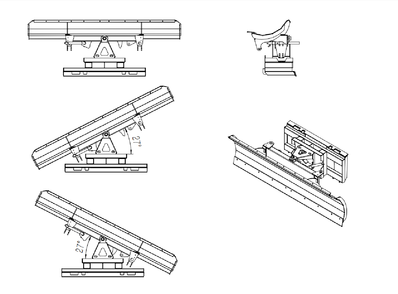 Greatbear Hydraulic Snow Plow