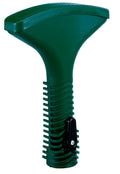 Plastic Fan Spray Shower Nozzle with Shut-Off Lever and Spike 58048