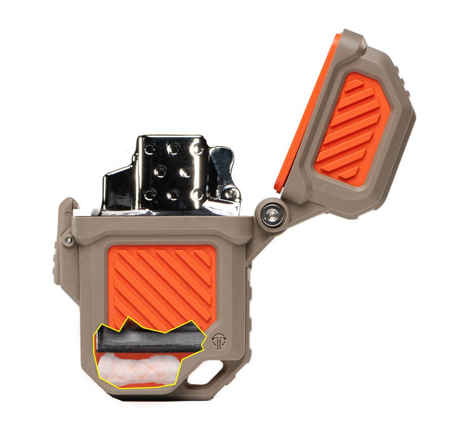 Thyrm PyroVault 2.0 - Sealed to Stop Fuel Evaporation - All-Weather EDC Fire Source