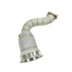 High Flow Catted 304 Stainless Exhaust Downpipe for Audi Q8 3.0T
