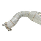 High Flow Catted 304 Stainless Exhaust Downpipe for Audi Q8 3.0T