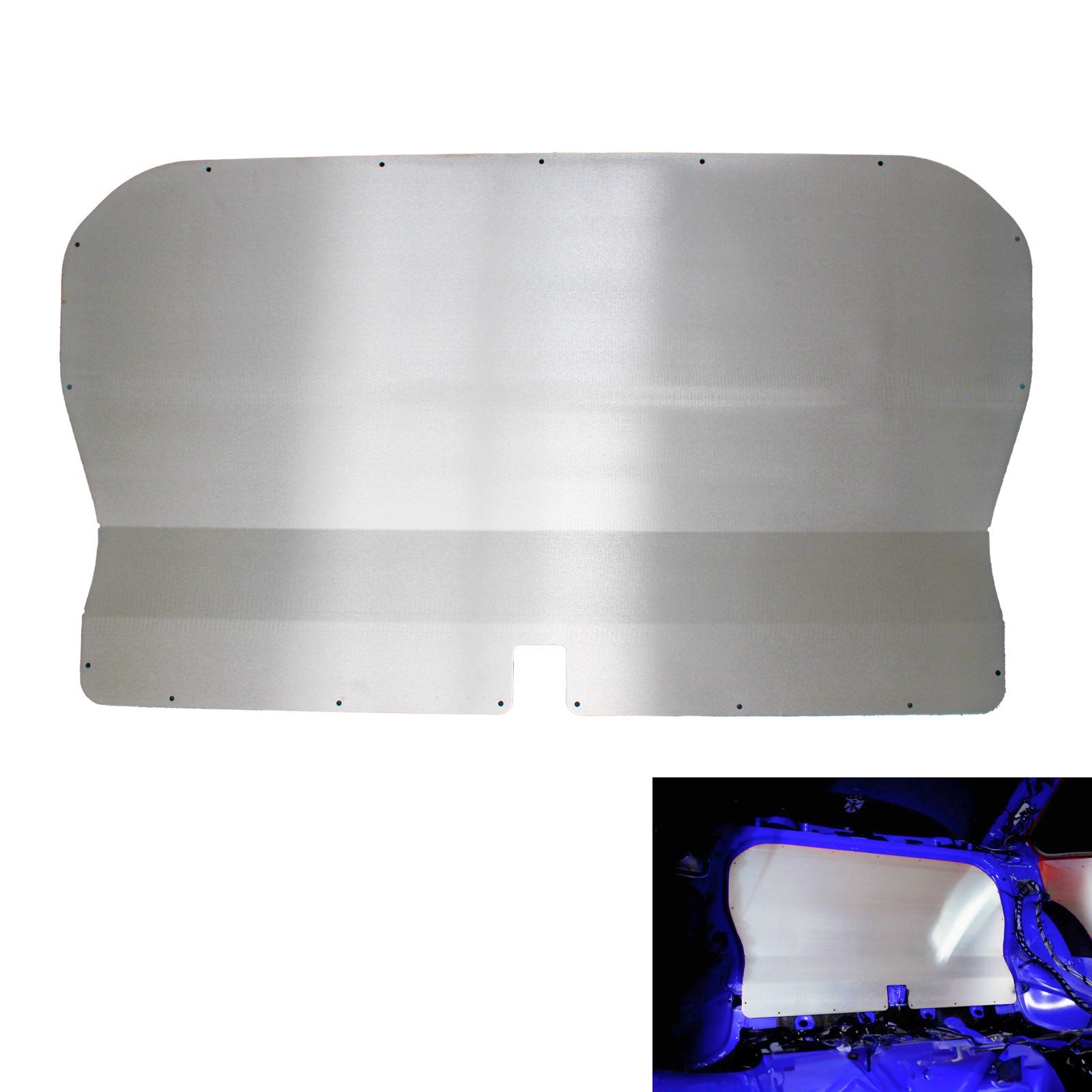 BMW E36 Rear Seat Delete Aluminum Panels Skins Race Track Car Cards
