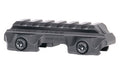 Reptilia RMU Mount/Riser -  .625" Height -  6 Slot -  Fits 1913 Picatinny Rail -  Anodized Finish -  Black