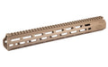 Reptilia Handguard -  M-LOK -  15" -  Anodized Finish -  Black -  Fits AR15 Rifles