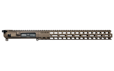 Radian Weapons Upper/Handguard Set |  Cerakote Finish |  Brown |  Fits AR-15 |  Includes 15.5" MLOK Handguard |  Radian Raptor-SD Charging Handle