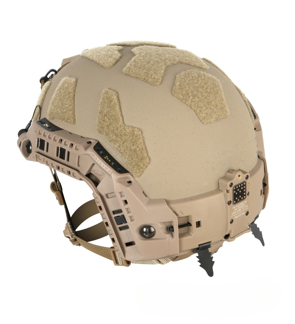 Ops-Core Railink Helmet - Lightweight NIJ IIIA w/ Power & Data Rails