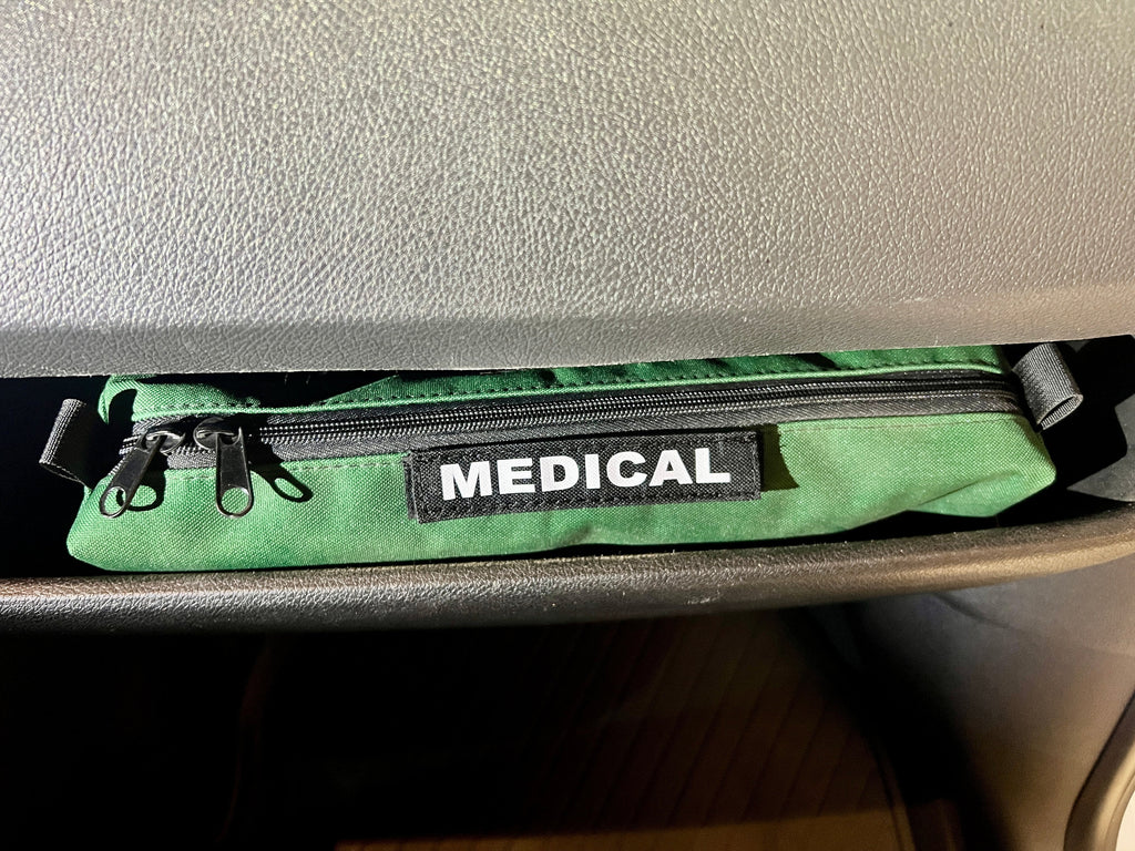 MOLLE  Storage Cubby Large Pouch - 15” x 3" x 4"