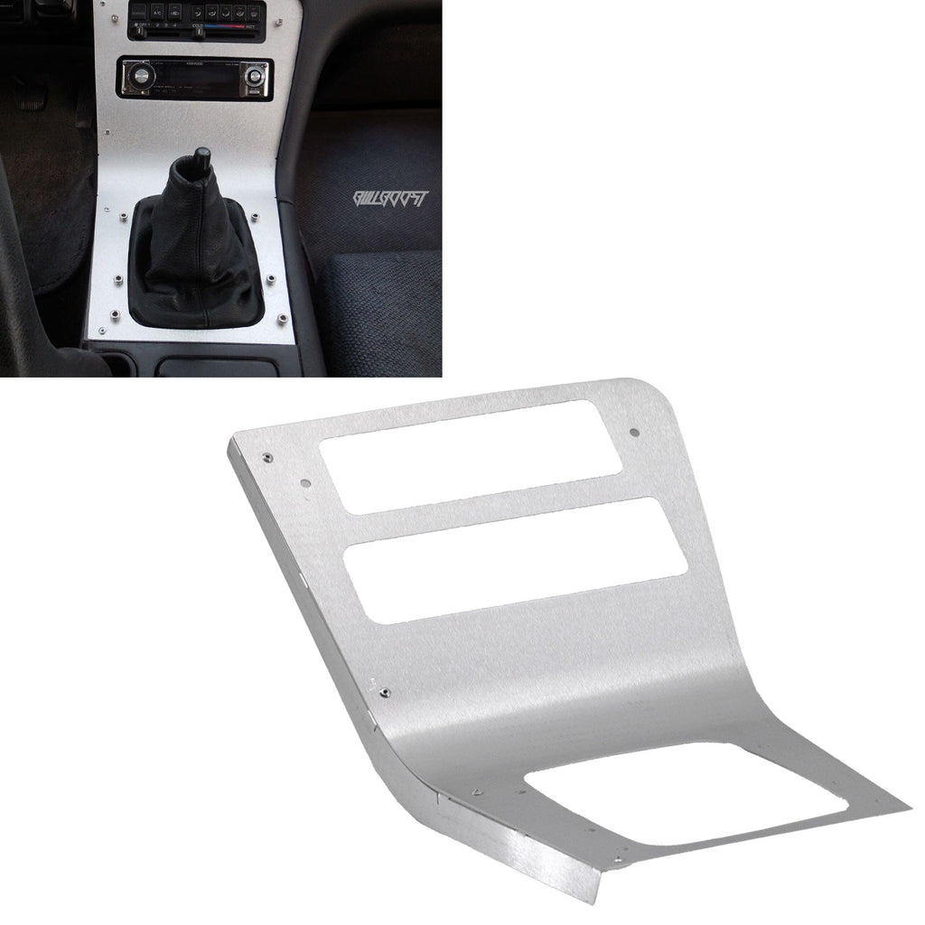 Aluminum Radio/Shift Surround Bezel Console For S13 240SX LHD 89-94