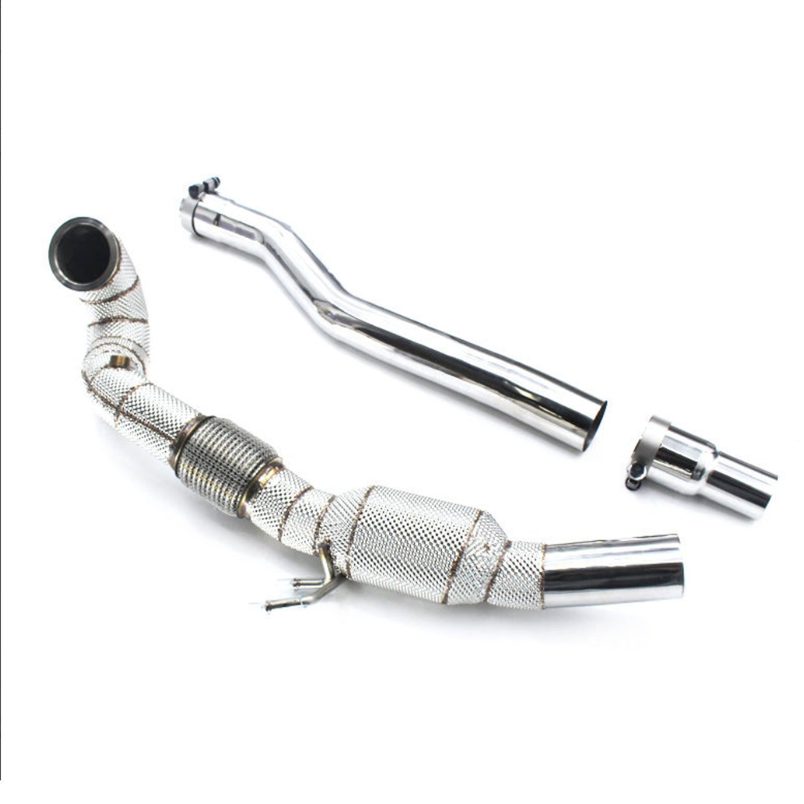 High Flow Racing Stainless Exhaust Downpipe for Audi S3 2.0T