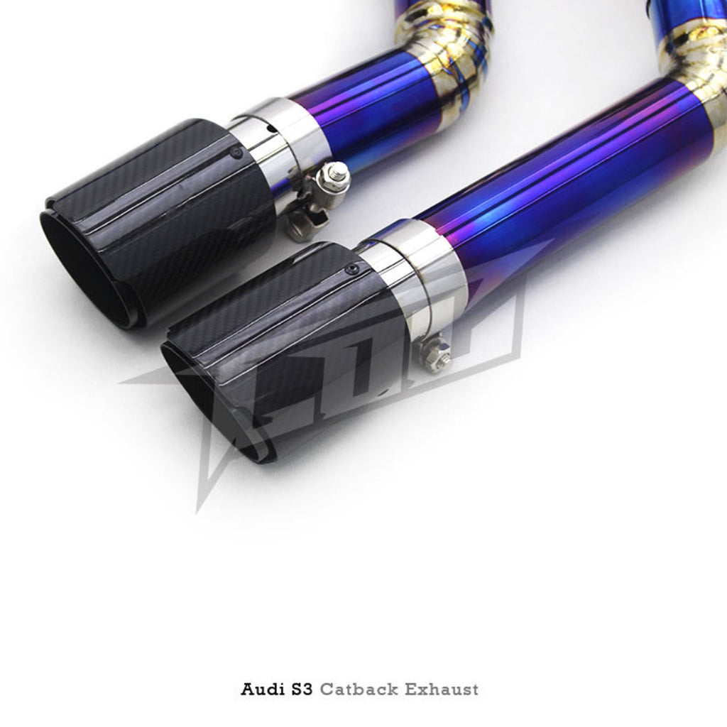 Titanium Valved Catback Exhaust System for Audi TT TTS RS 8J MK2 2.0T