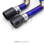 Titanium Valved Catback Exhaust System for Audi A3 1.4T 1.8T 2.0T