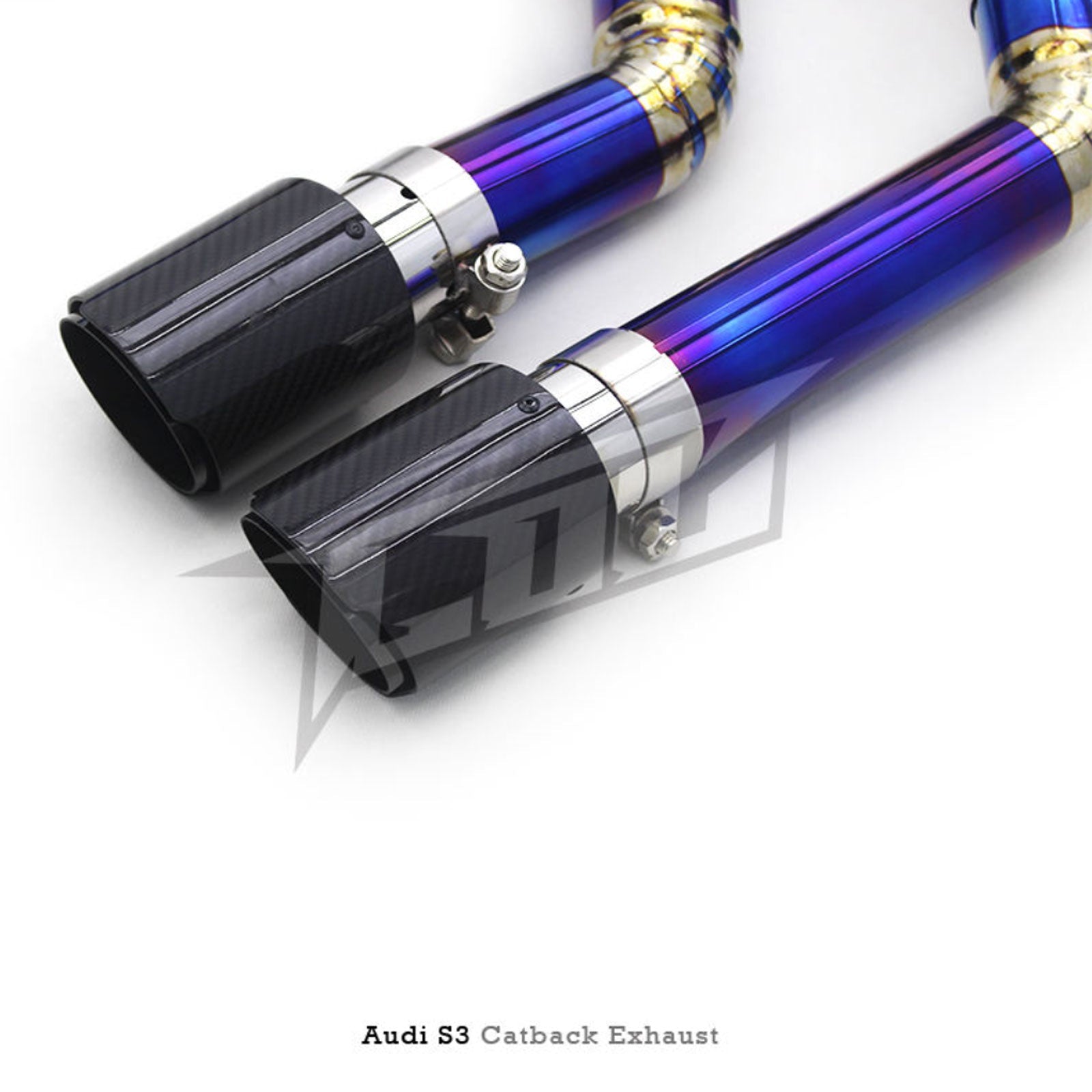 Titanium Valved Catback Exhaust System for Audi A3 1.4T 1.8T 2.0T