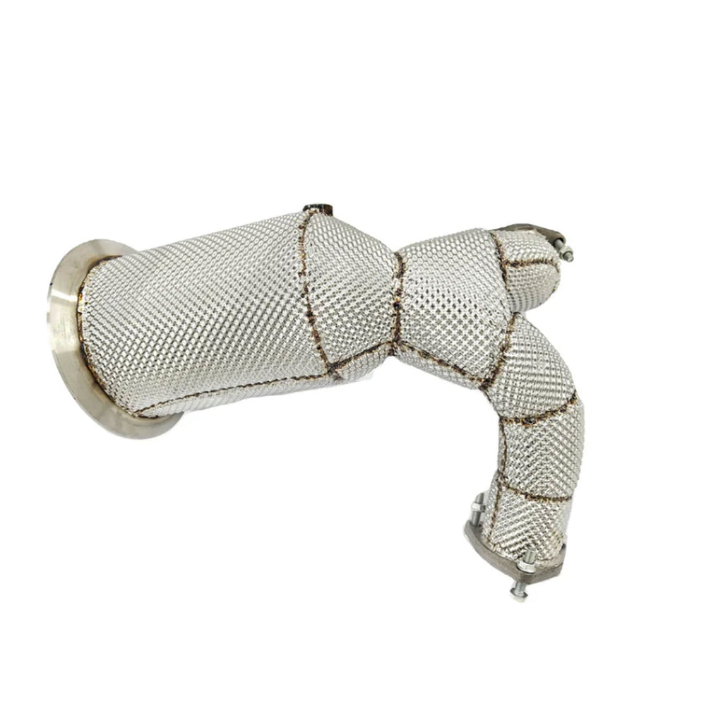 Catted Stainless Exhaust Downpipe for Audi S4 S5 B9 3.0T